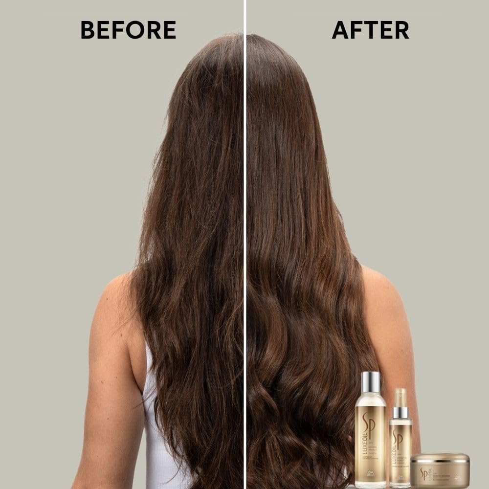 SP LuxeOil Keratin Restore Mask | Deep Nourishing Hair Treatment Mask | Improves Texture, Soft & Smoothens Hair | With Argan, Jojoba & Almond Oil
