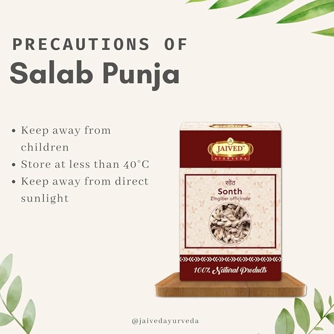 Jaived Ayurveda Salab Punja - 10 Grams