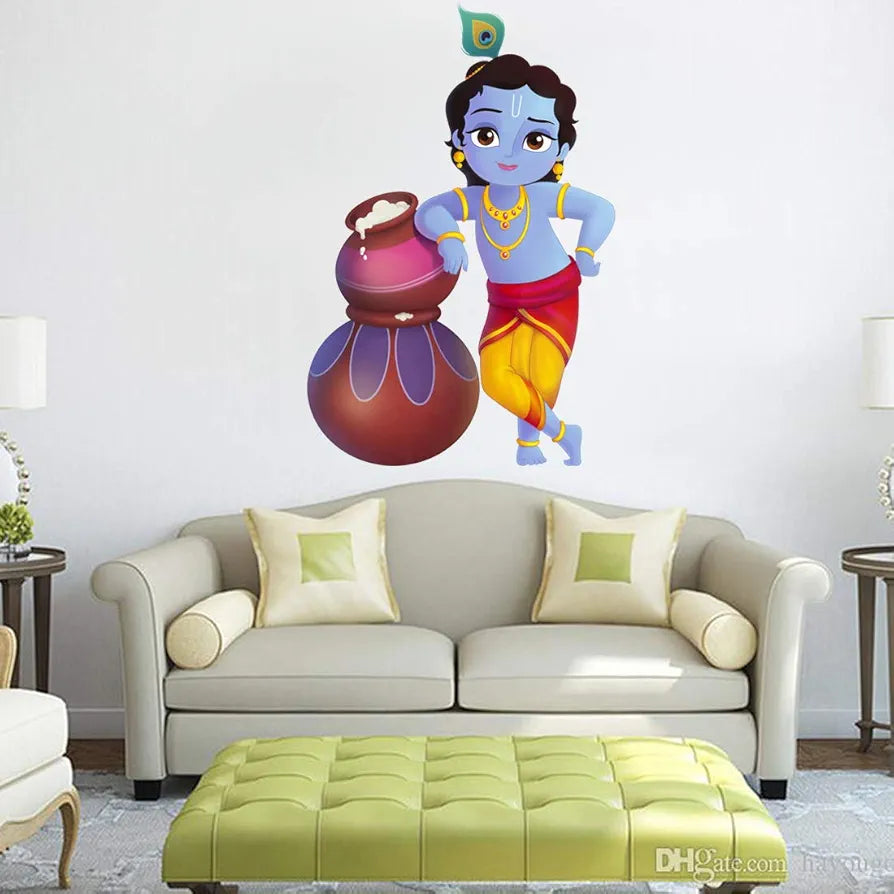 Rangoli White Glossy Vinyl Wall Sticker Premium Self-Adhesive Waterproof Parent-7 Design-20