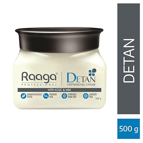 Raaga Professional De-Tan Removal Cream - 500 gms