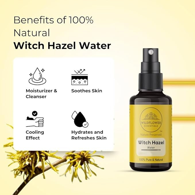 Wildflower Essentials Witch Hazel Toner - 30 ml