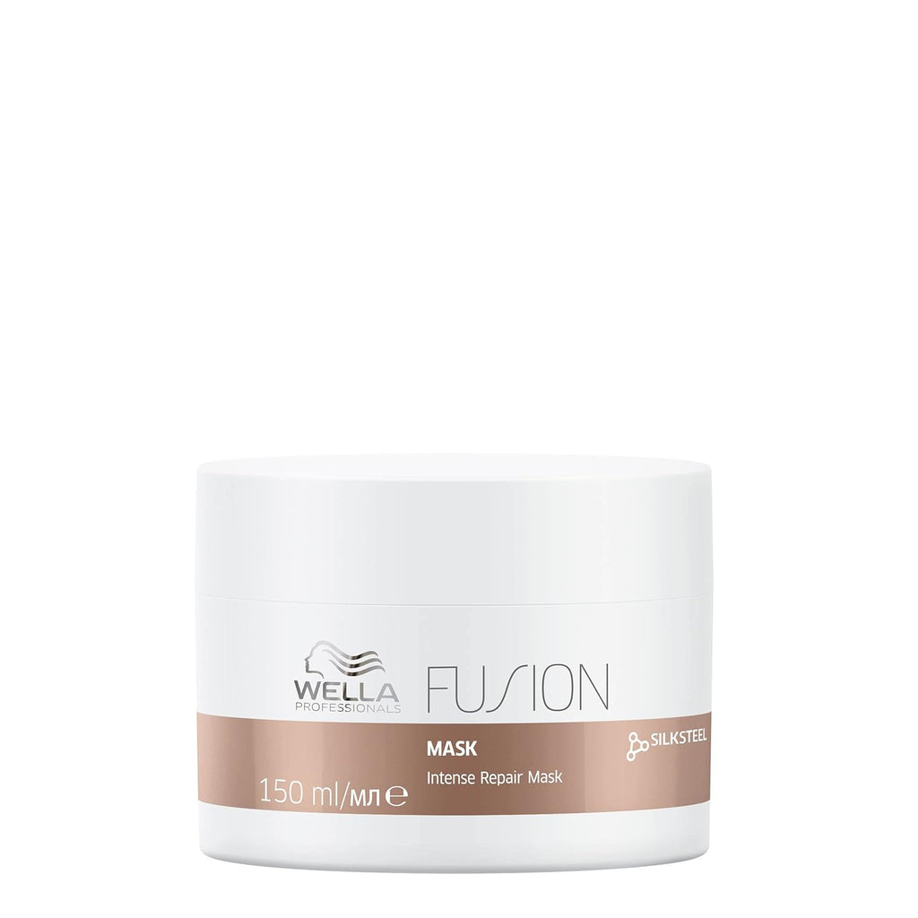 Wella Professionals Fusion Intense Repair Hair Mask for Damaged Hair | 150 ml | Dry Damaged Hair Treatment | With Silk Amino Acids | To Strengthen Hair against Breakage