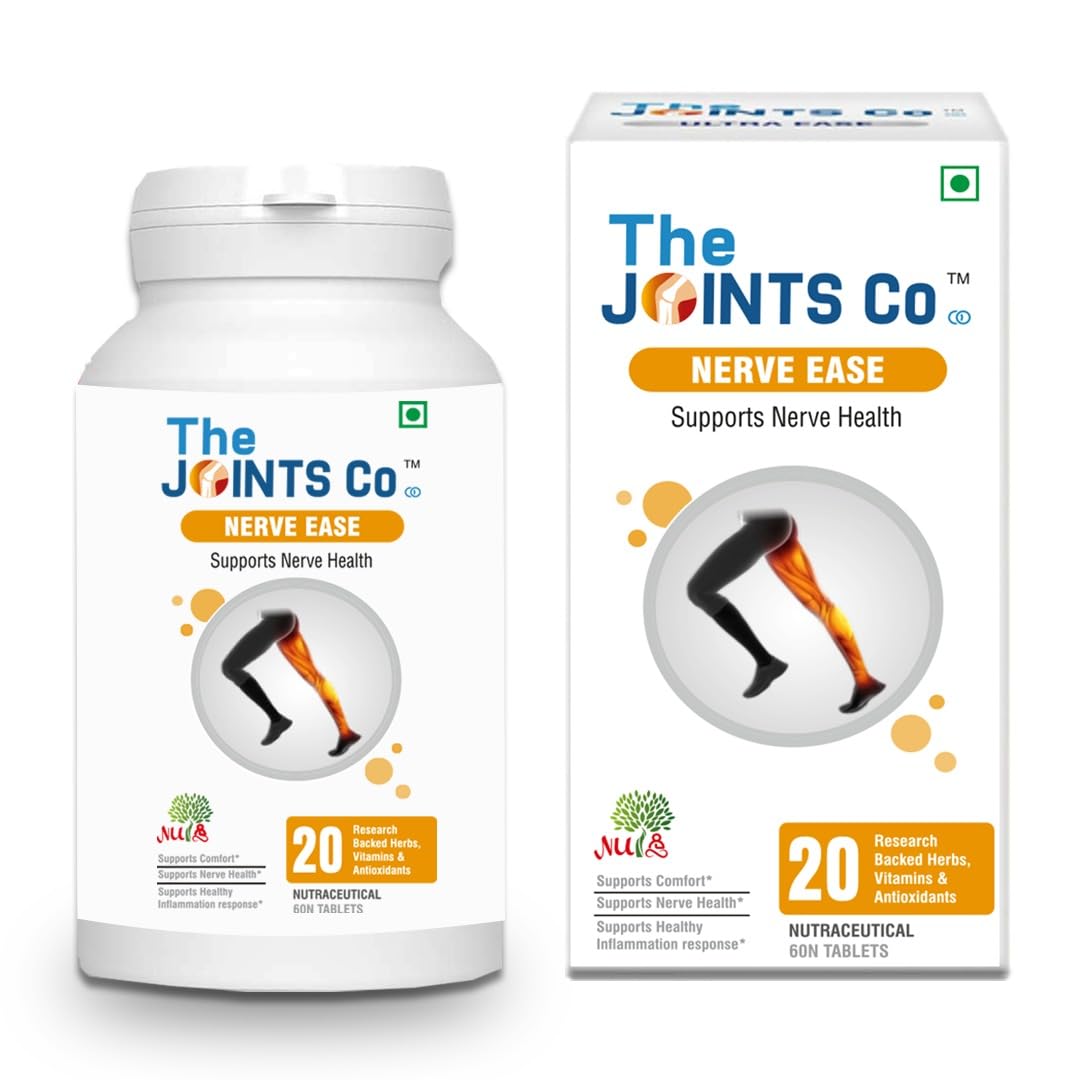The Joints Co Nerve Ease Most Comprehensive Nerve Supplements - 60 caps