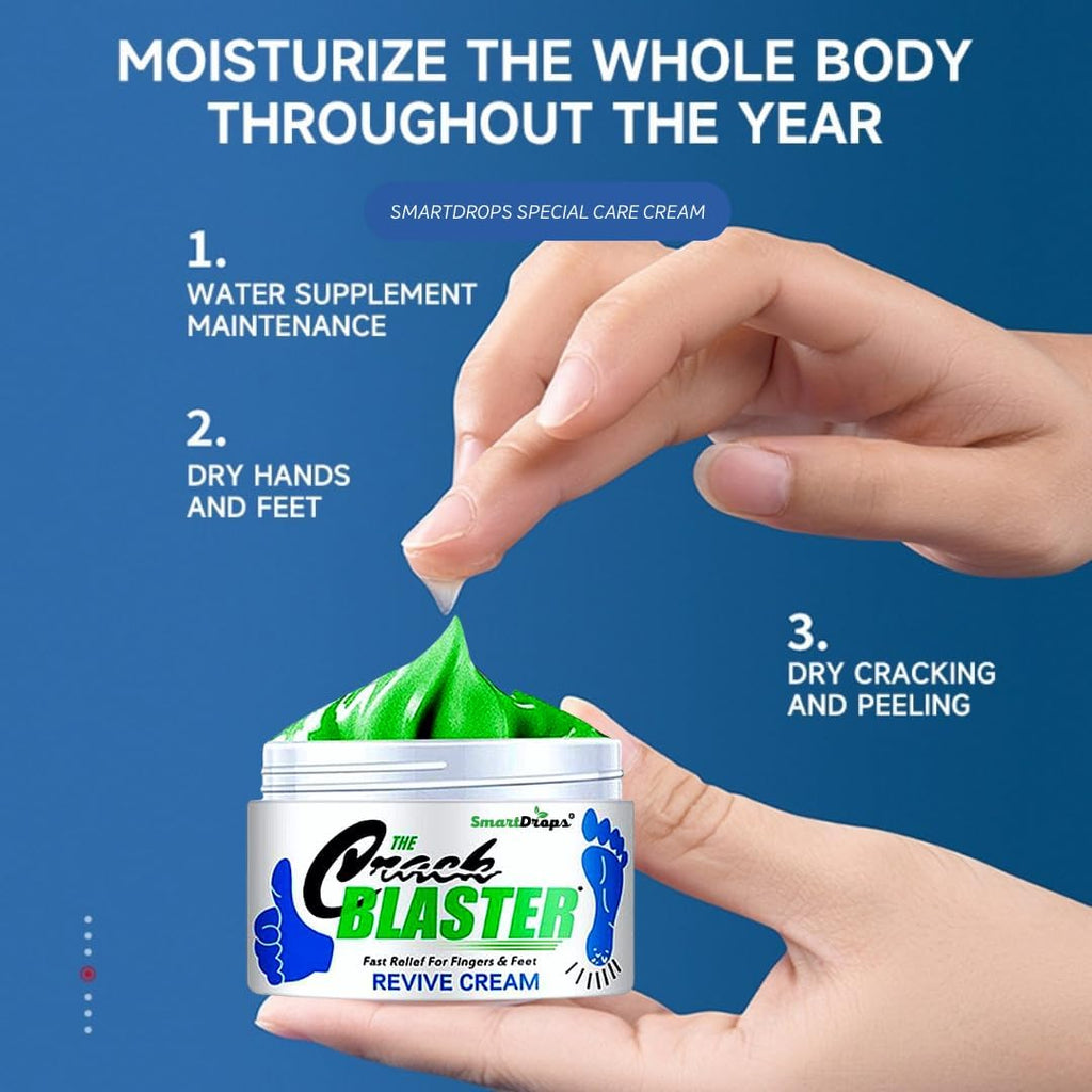 Smartdrops Foot Cream Deeply Moisturizes and Softens Feet & Elbow Skin - 50gm