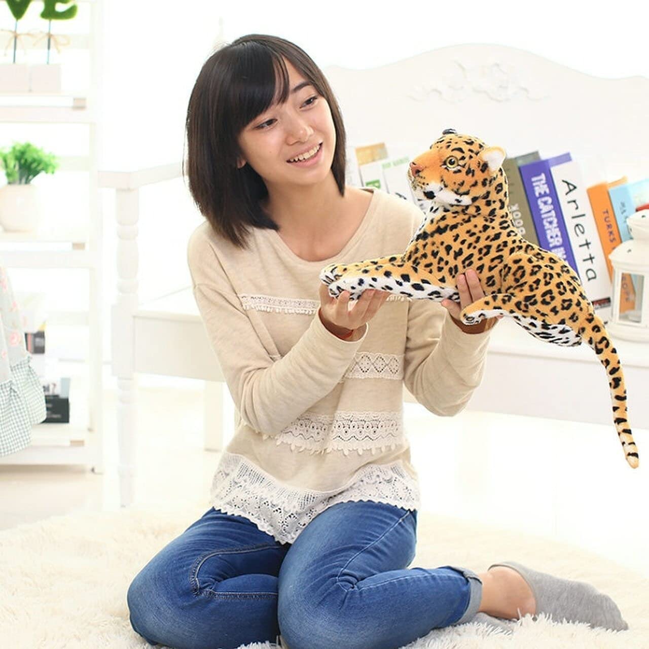 Tickles Siberian Jungle Tiger Soft Stuffed Animal Plush Toy for Kids 30 Cm