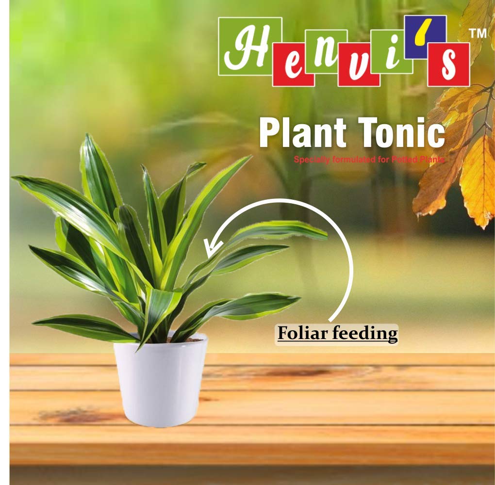 Henvi's Plant Tonic Specially Formulated for Plotted Plant with Amino Acid (1, 750 ML)
