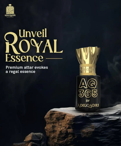 Adilqadri Aq 365 Attar for Men & Women with Citrus, Jasmine & Amber Long Lasting, Fresh air Fragrance