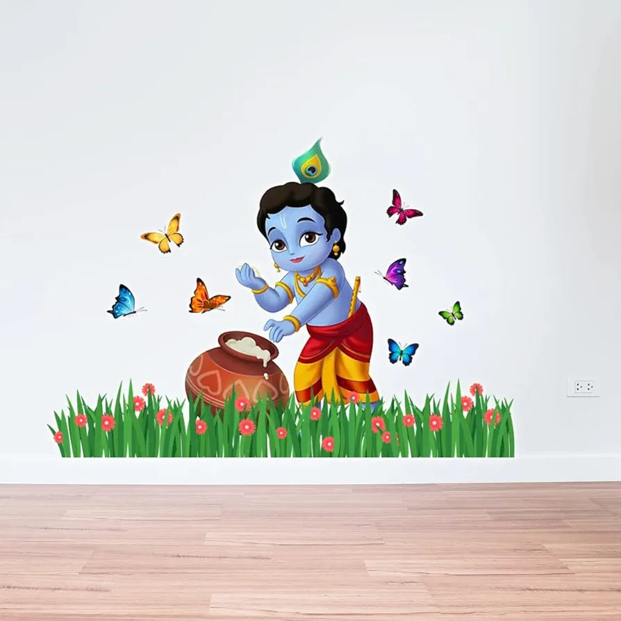 Rangoli Large Modern Art Wall Sticker Multicolour Vinyl Wall Sticker 50 or 70 cm