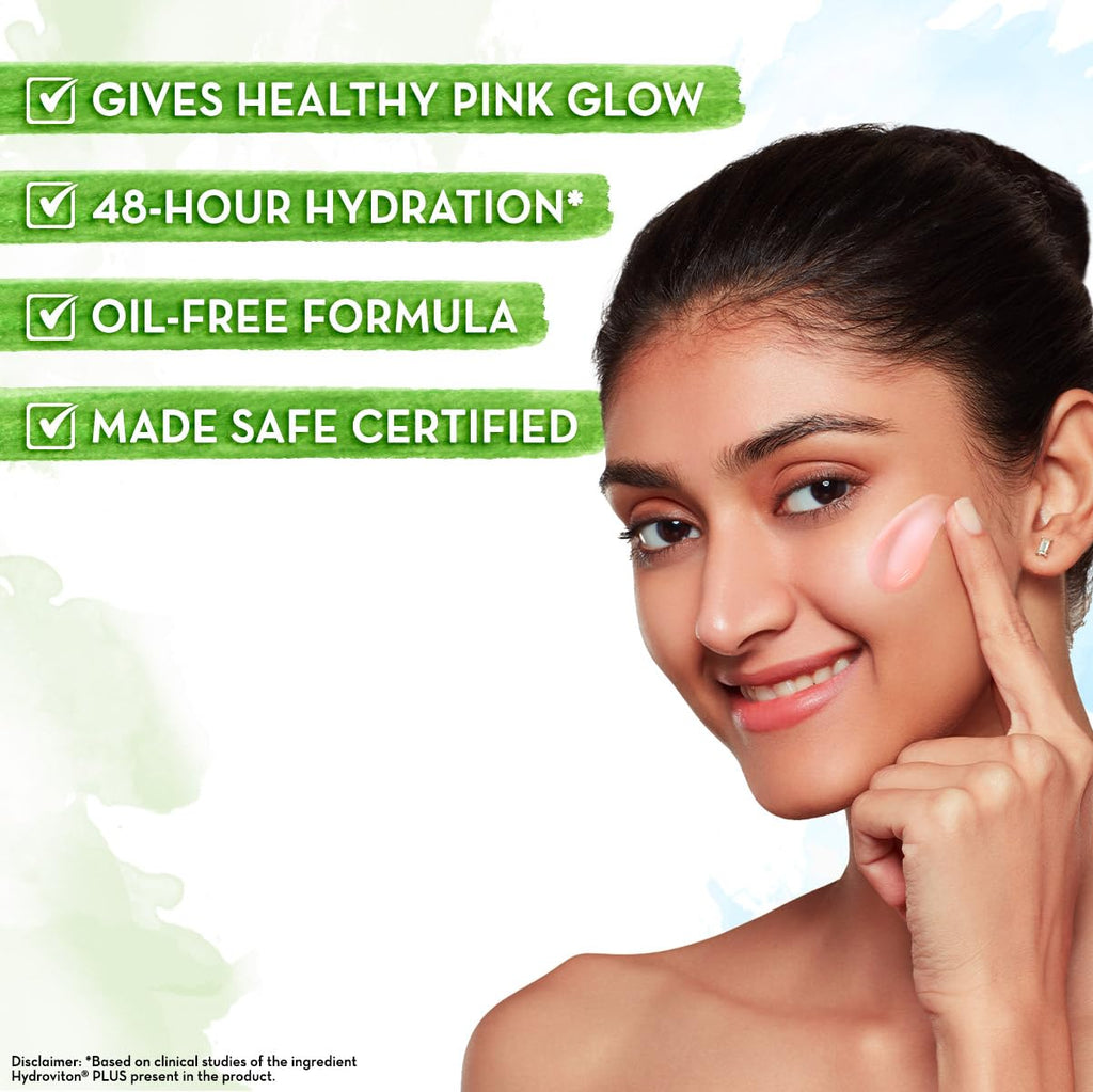 Mamaearth Beetroot Hydraful Moisturizer With Beetroot & Hyaluronic Acid For Hydrated Pink Glow - 50 g | 48-H Hydration | Oil Free Formula