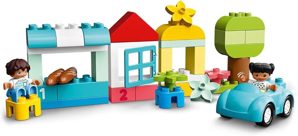 Lego 10913 DUPLO Classic Brick Box Building Set with Storage,First Bricks Learning Toy for Toddlers , 65 Pcs