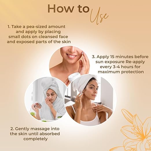 Anherb Natural SPF 50 Sunscreen Lotion UVA + UVB Protection - 100 ml