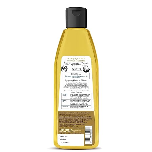 Soulflower Bhringraj Hair Oil - 120 ml