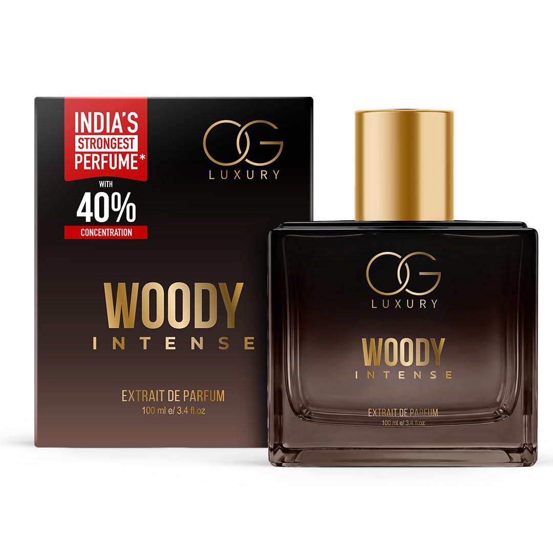 OG Luxury India's Strongest Woody Intense Extrait De Perfume for man, Premium & Long-Lasting Scent, luxury perfume for Special Occasions & Gifting, 100ML