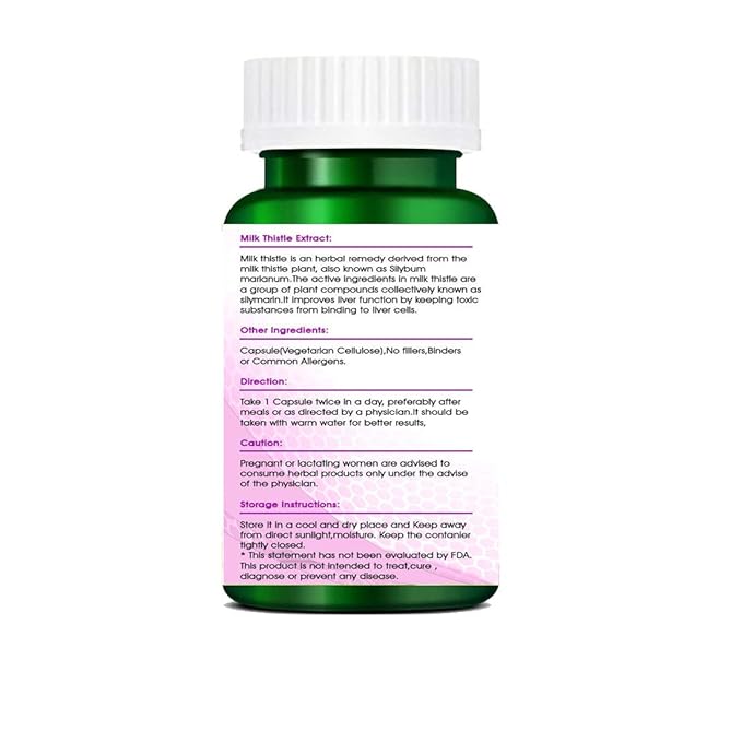 True Essence Research Foundation Milk Thistle extract - 60 caps