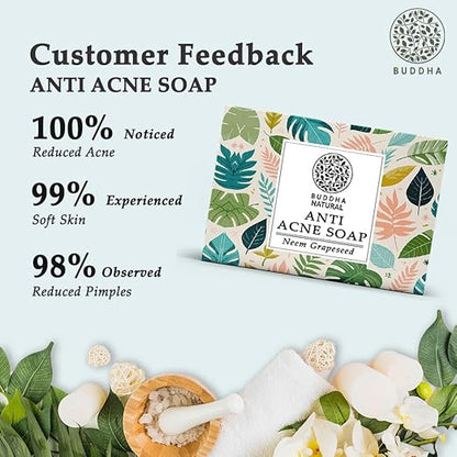 Buddha Natural Acne Natural Soap - 100 gms