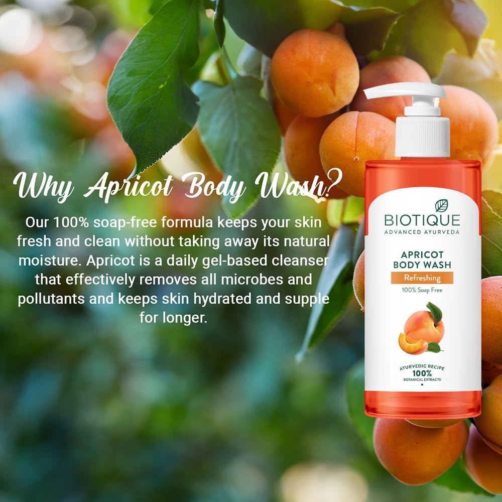 Biotique Apricot Refreshing Body Wash 300ml