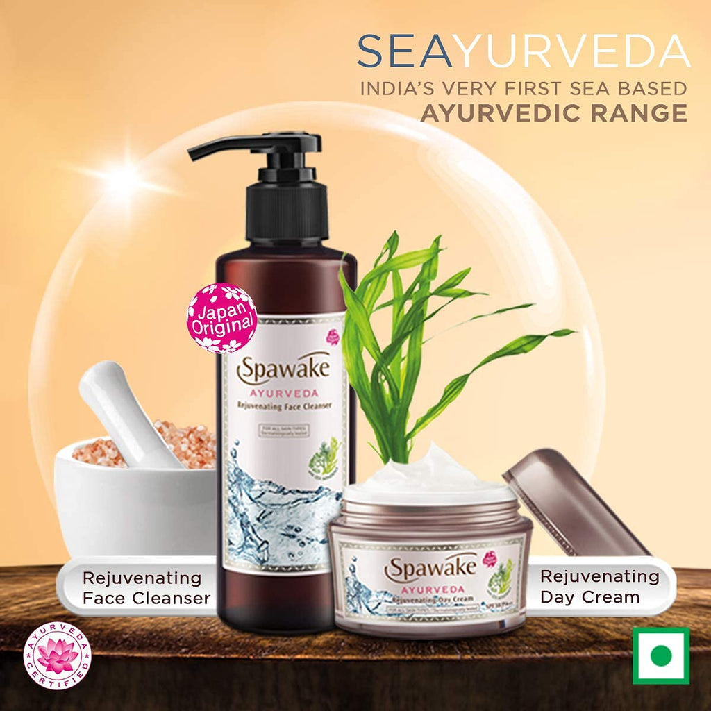 Spawake Ayurveda Face Cleanser Rejuvenating Foaming Face Wash - 190 ml