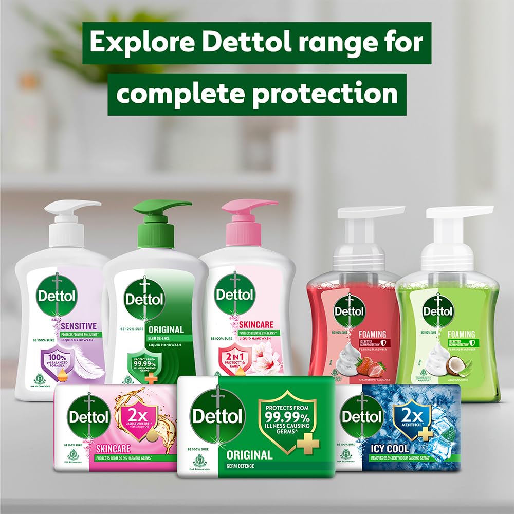 Dettol Antiseptic Liquid for First Aid, Surface Disinfection and Personal Hygiene, 1300ml