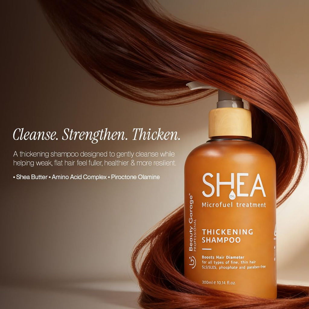 Beauty Garage Shea Microfuel Thickening Shampoo 300ml