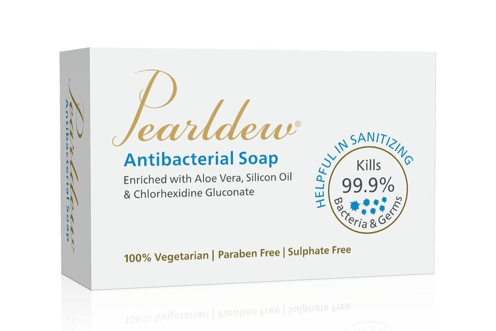 Pearldew Antibacterial Sanitizing Soap - 75 Gms | Pack of 4