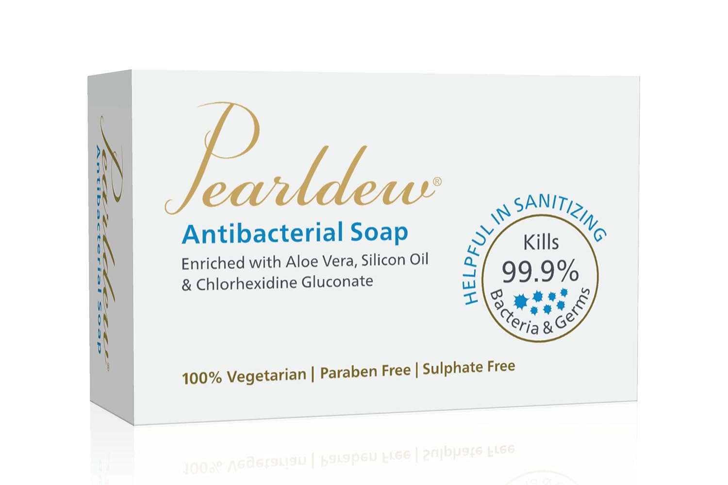 Pearldew Antibacterial Sanitizing Soap - 75 Gms | Pack of 4