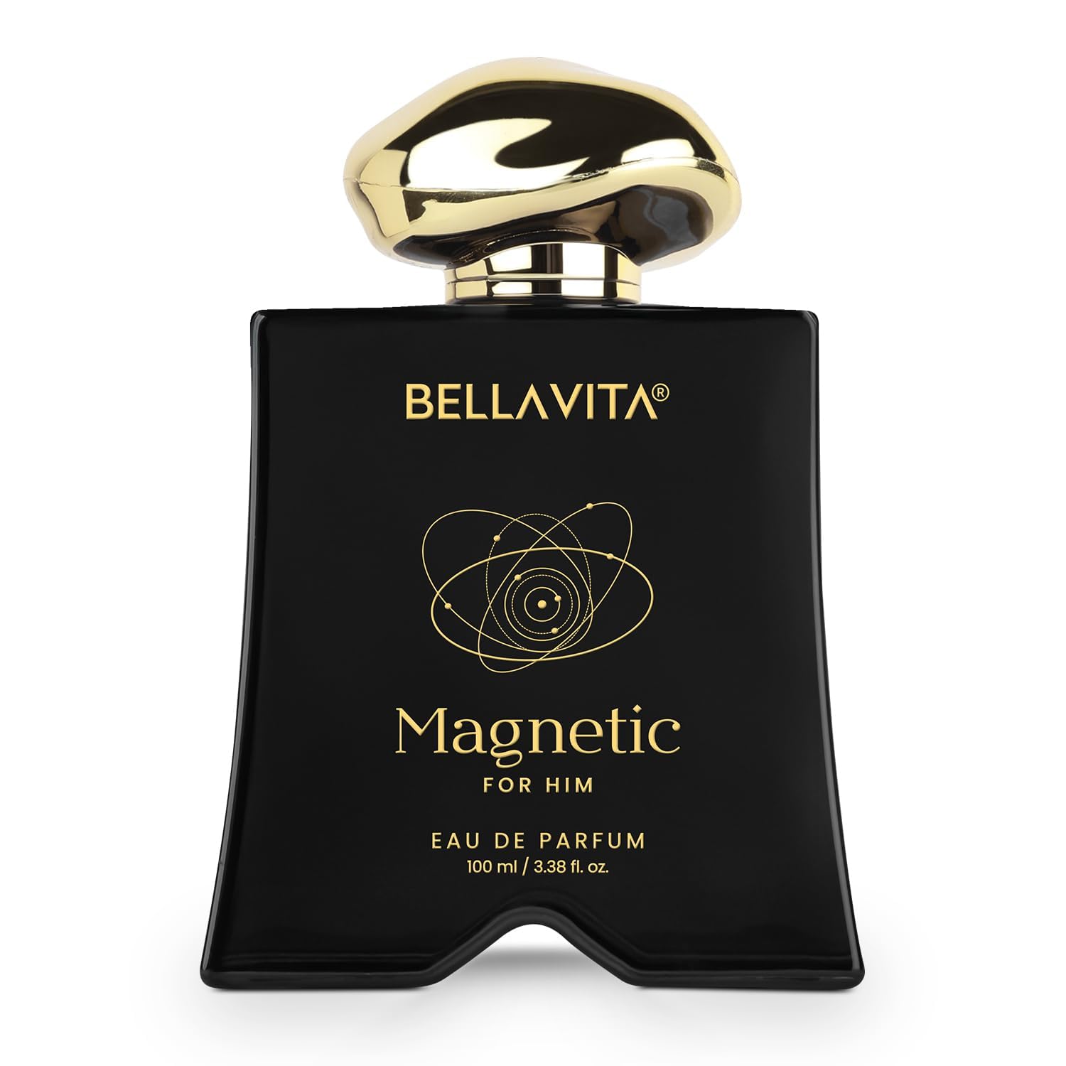 BELLAVITA Mood Collection Magnetic EDP 100ml | Long Lasting Perfume for Man | Grapefruit, Jasmine and Vanilla | Gourmand, Floral Fragrance Perfume for Men