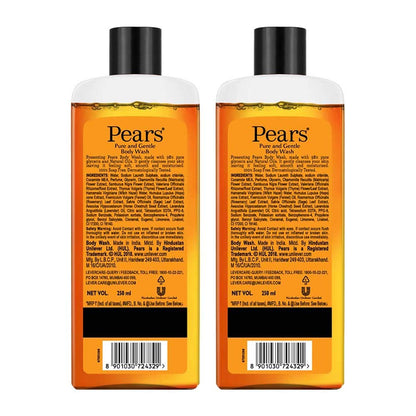 Pears Pure & Gentle Shower Gel - 250 ml (Pack of 2)