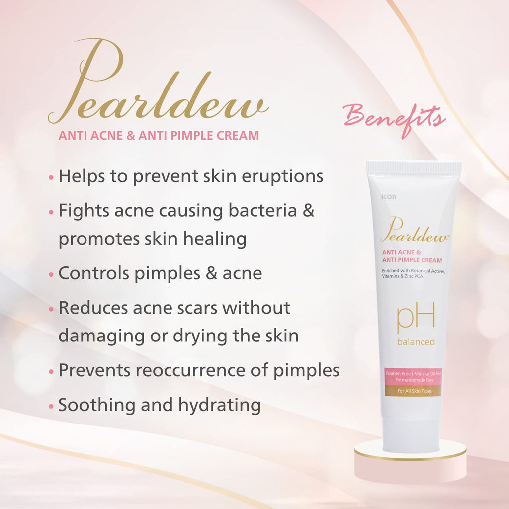 Pearldew Anti Acne & Anti Pimple Cream - 25 Gms