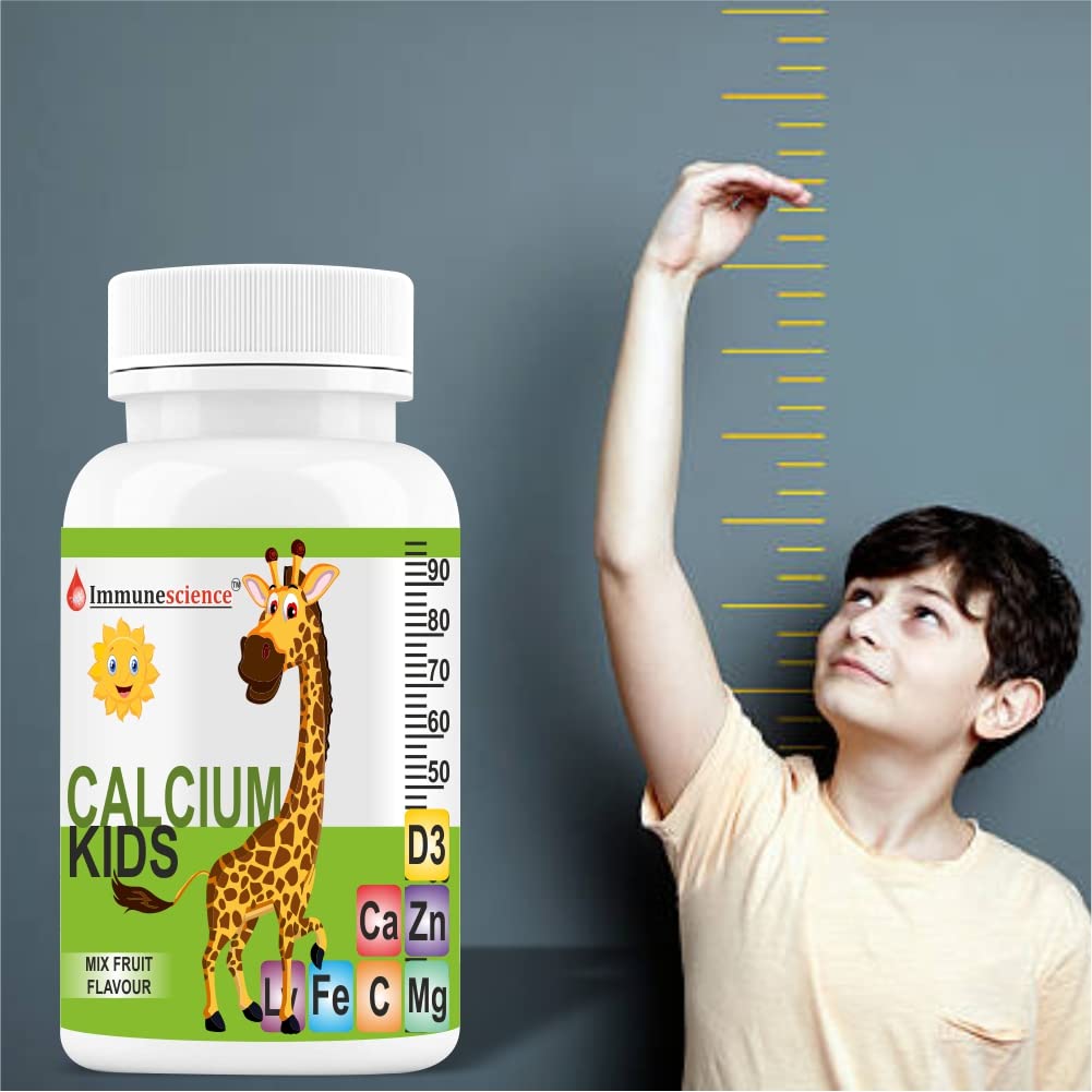 Immunescience Calcium For Kids Tablets - 90 tabs