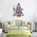Rangoli White Glossy Vinyl Wall Sticker Premium Self-Adhesive Waterproof Parent-6 Design-10