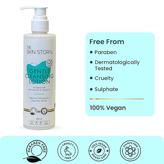 The Skin Story Makeup Remover Gentle Cleansing Lotion Cleanser - 200 ml