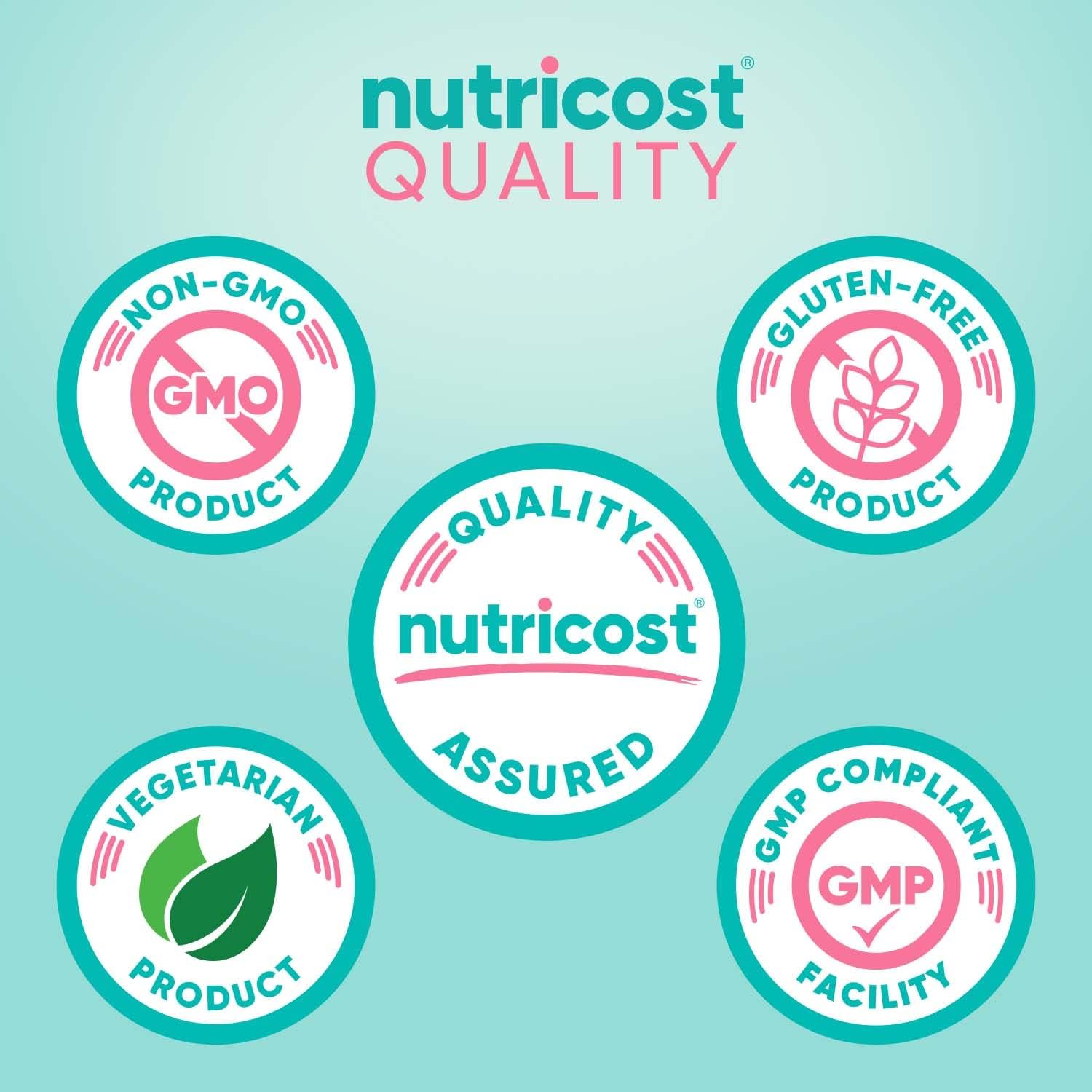 Nutricost Myo Inositol & D-Chiro Inositol for Women 2000mg, 120 Capsules, 2000mg Myo & 50mg D-Chiro Per Serving, 30 Servings, Vegetarian Friendly, Non-GMO & Gluten Free