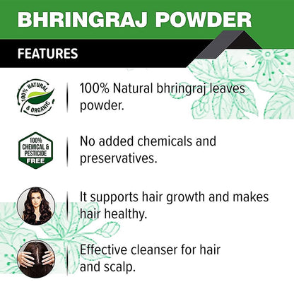 Namo Organics Bhringraj Powder - 400 gms