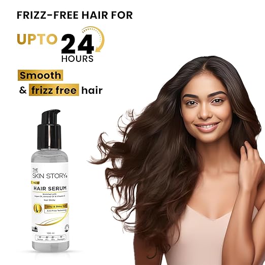 The Skin Story Anti-Frizz Hair Serum Non-Sticky Protection&Shine - 100 ml