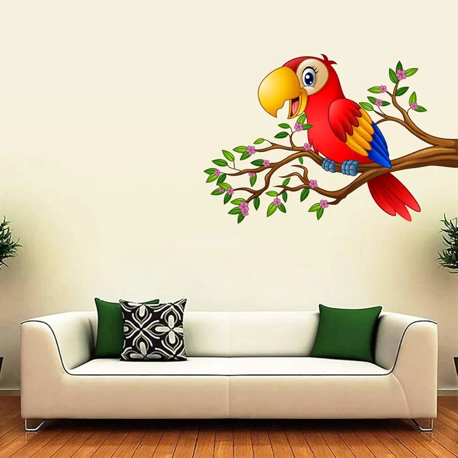 Rangoli White Glossy Vinyl Wall Sticker Premium Self-Adhesive Waterproof Parent-2 Design-5