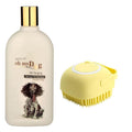 Pet Needs Oh My Dog Ultimate De-tanging Paraben Free Dog Shampoo With Mini Soft Silicone Dog Shampoo Dispenser Brush | 500 Ml