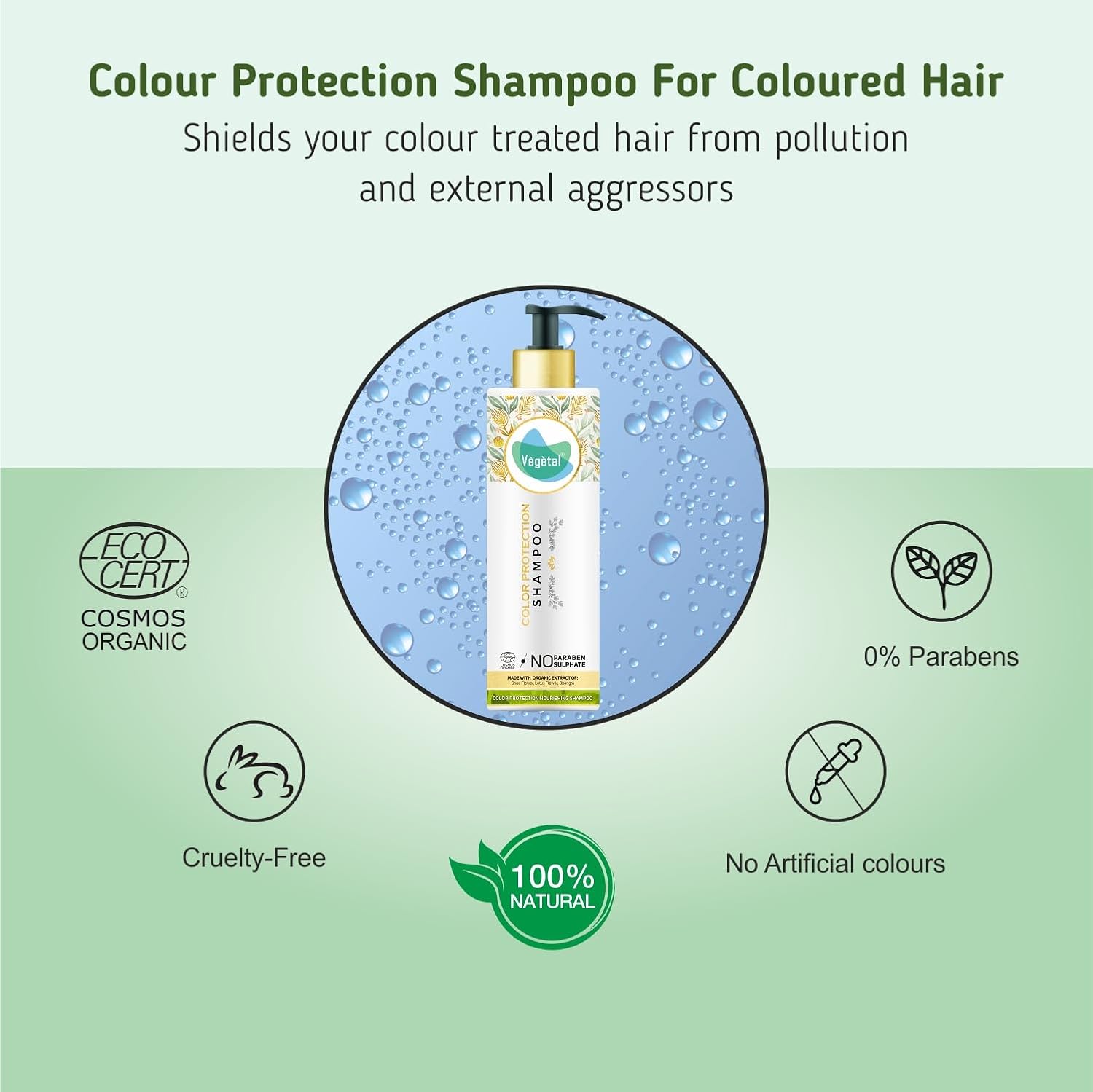 Vegetal Color Protection Shampoo - 200 ml