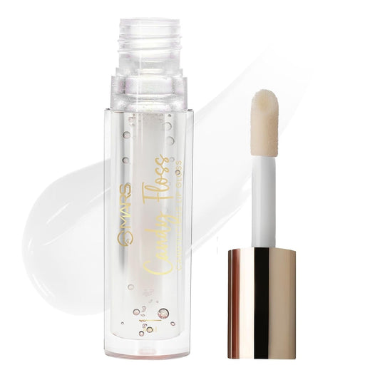 MARS Candylicious Sheer Lip Gloss for Women | Hydrating & High Shine | Lightweight | Non-Sticky | Enriched with Vitamin-E, Hyaluronic Acid & Avocado Ester (4.0ml) (04-CANDY FLOSS)
