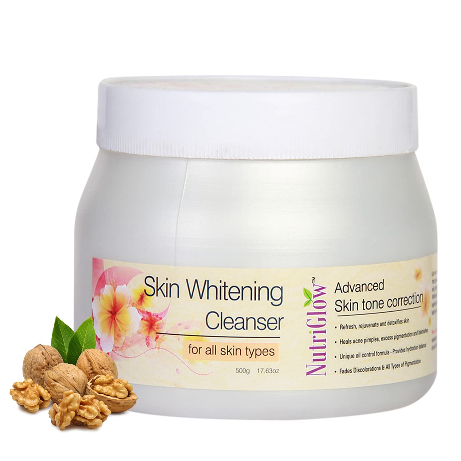 NutriGlow Anti Pigmentation & Blemishes Cream with Apricot Extracts & Oatmeal - 300 gms