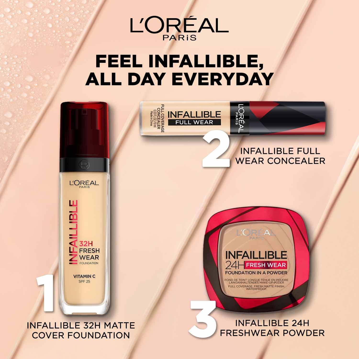 L'Oreal Paris Infallible Full Wear More Than Concealer - 308, 10ml