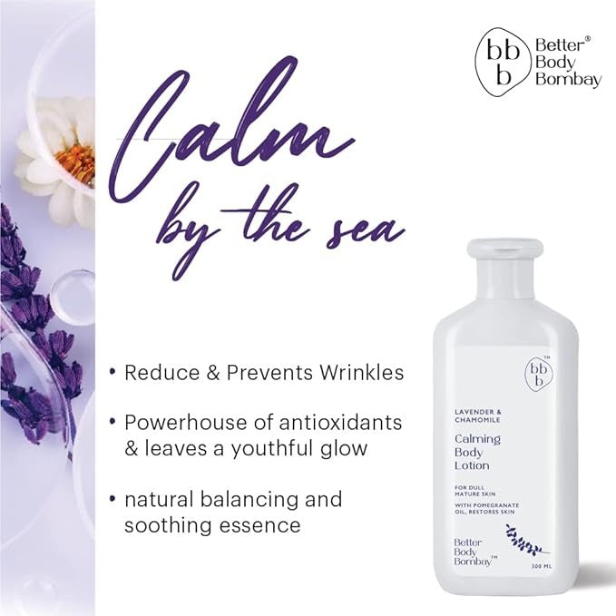 Better Body Bombay Lavender & Chamomile Calming Body Lotion - 300 ml