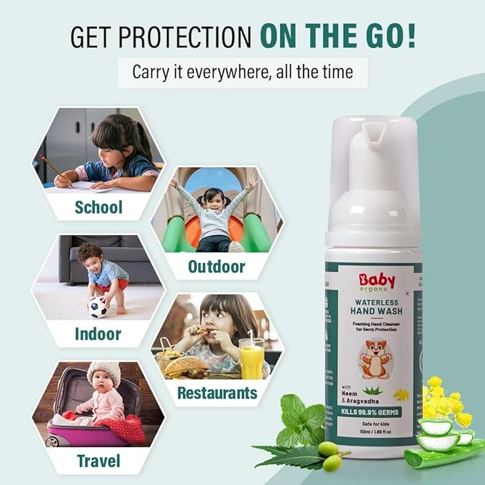 Babyorgano Waterless Handwash - 50 ml