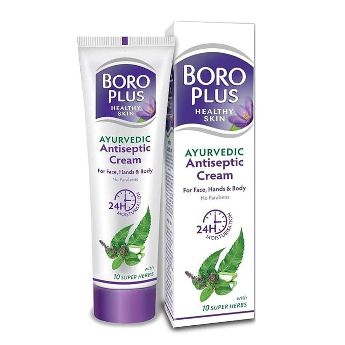 Boroplus Antiseptic Cream Provides 24 Hour Moisturisation - 80 ml