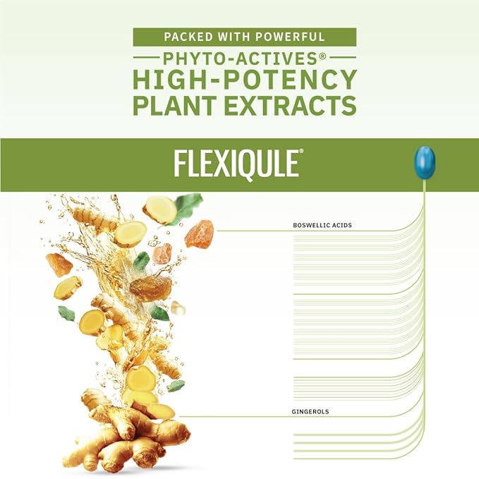 Alchem Life Flexiqule Natural Care for Joint Stiffness and Pain | 10 Caps