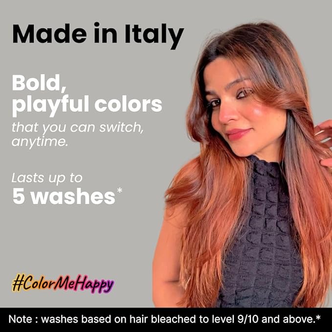 2.Oh Italian- Caramel Brown Hair Color For Women & Men Lasts upto 4-5 Washes - 100 ml
