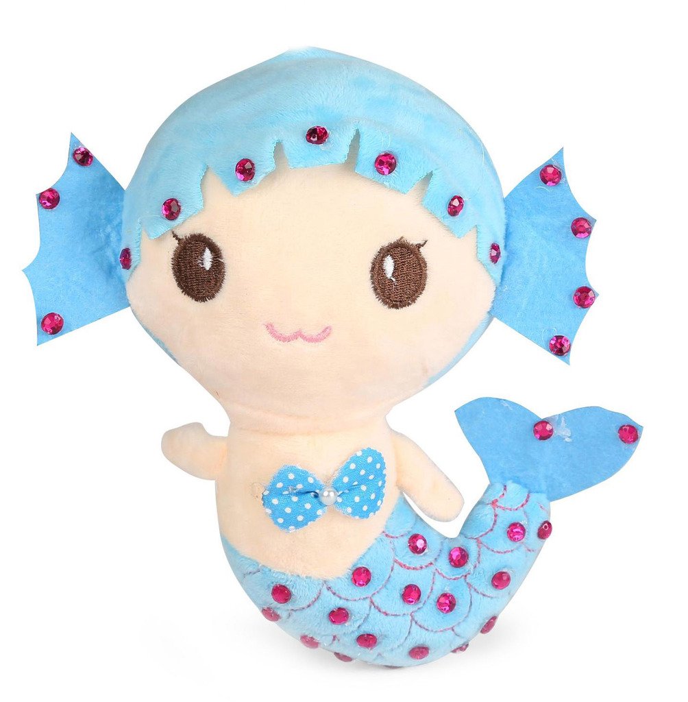 Tickles Mermaid Soft Doll Stuffed Plush Toy for Kids 20 cm