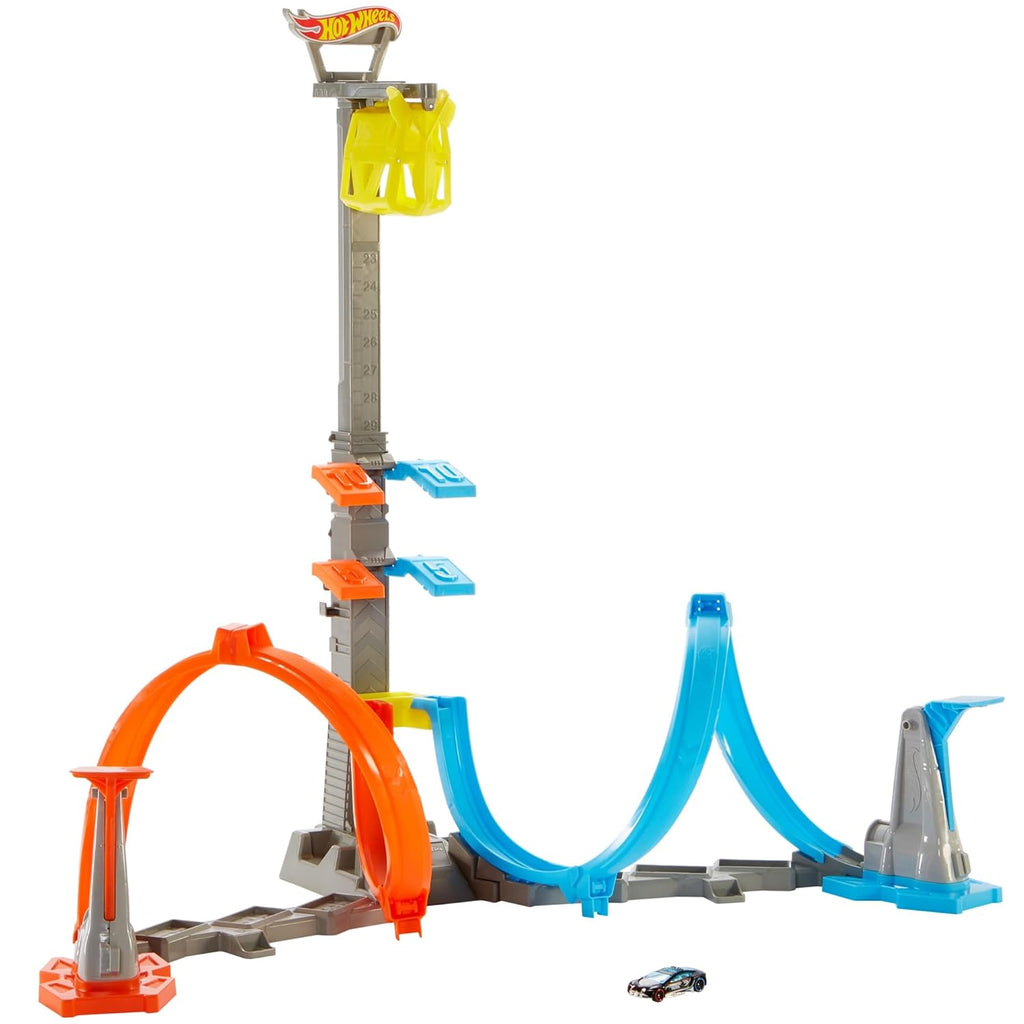 Hot Wheels Action Mattel Loop & Launch Track Set for Kids 5-10 Years Old
