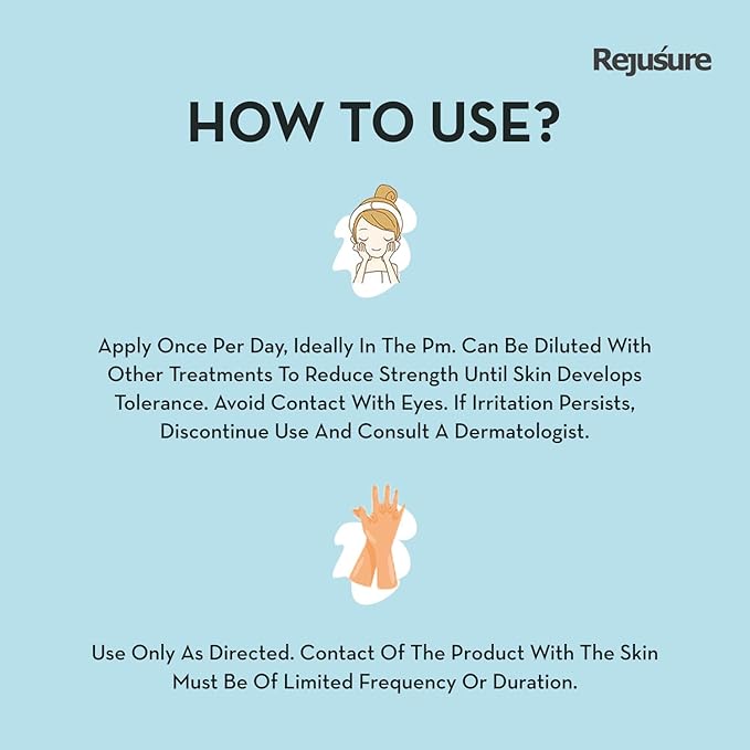 Rejusure Mandelic Acid 5% + Hyaluronic Acid 2% Face Serum – 30 Ml