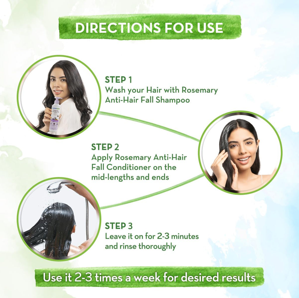 Mamaearth Rosemary Anti Hair Fall Conditioner with Rosemary & Methi Dana for Reducing Hair Loss & Breakage | Up to 94% Stronger Hair* | Up to 93% Less Hair Fall* | For Men & Women | 250 ml