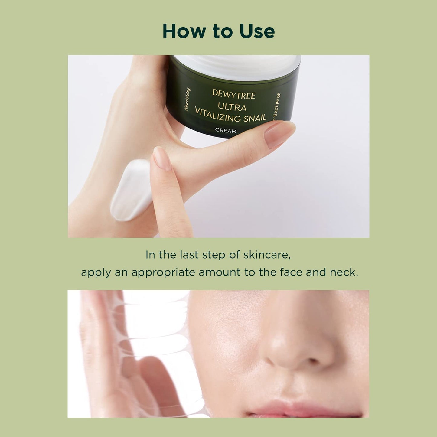 Dewytree Ultra Vitalizing Snail Cream - 80 ml